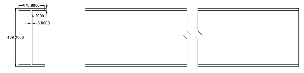 Beam Section Beam Section