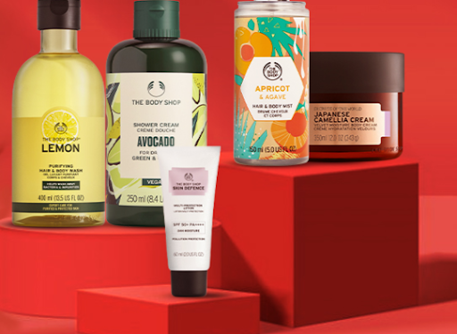 Body shop company products