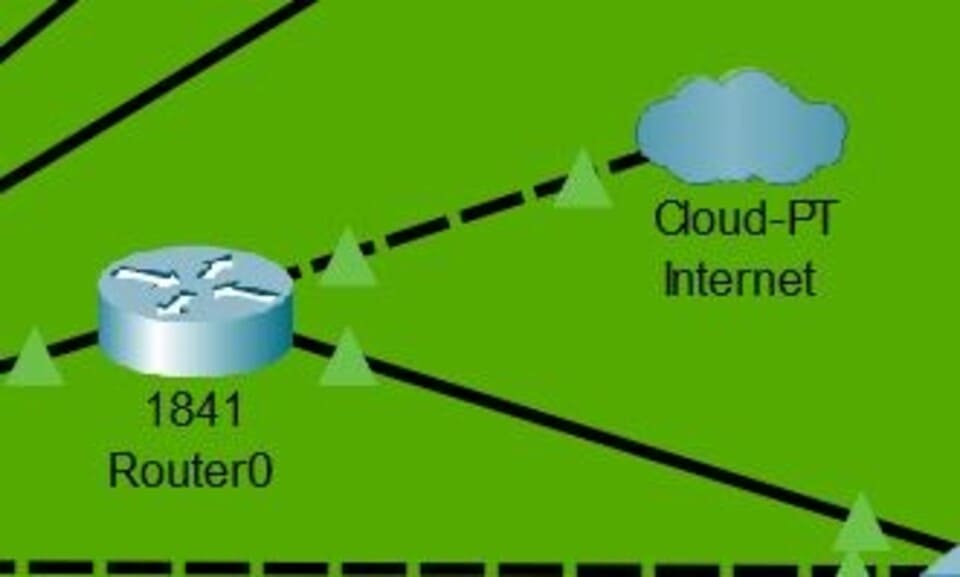Cloud and Router used in the Model
