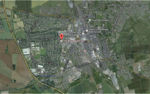 External area of Woodland Trust HQ External area of Woodland Trust HQ