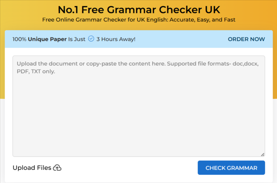Free AI Grammar checker tool