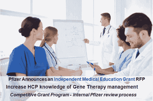 Increase HCP knowledge of Gene Therapy management – Pfizer