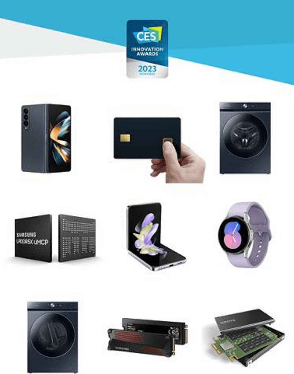 Samsung Wins 46 CES 2023 Innovation Awards from the Consumer Technology Association