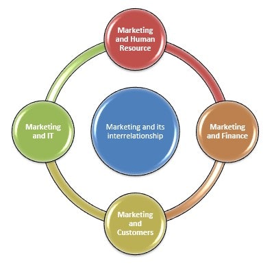 Marketing and its relationship with another functional department