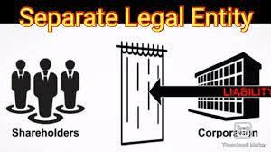 Separate legal entity