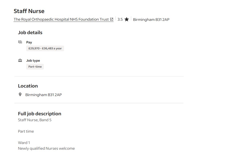 Staff Nurse Staff Nurse