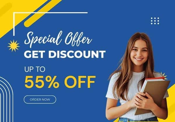 Up to 55% OFF on all academic services